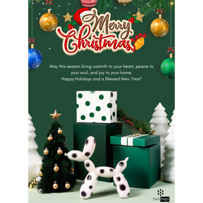 balloon dog natal